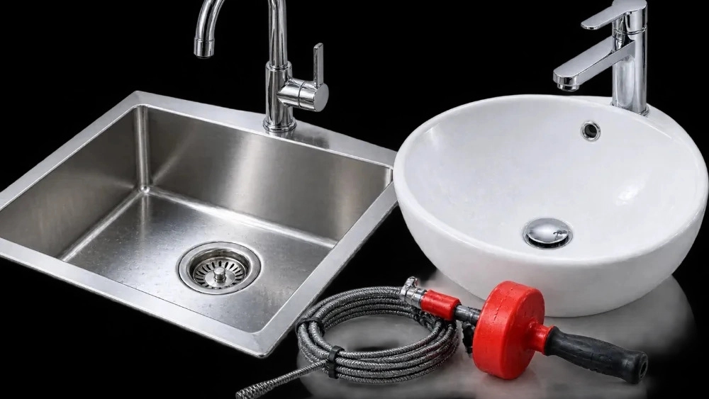 رفع گرفتگی سینک ظرفشویی و روشویی در تهرانسر 09104977050